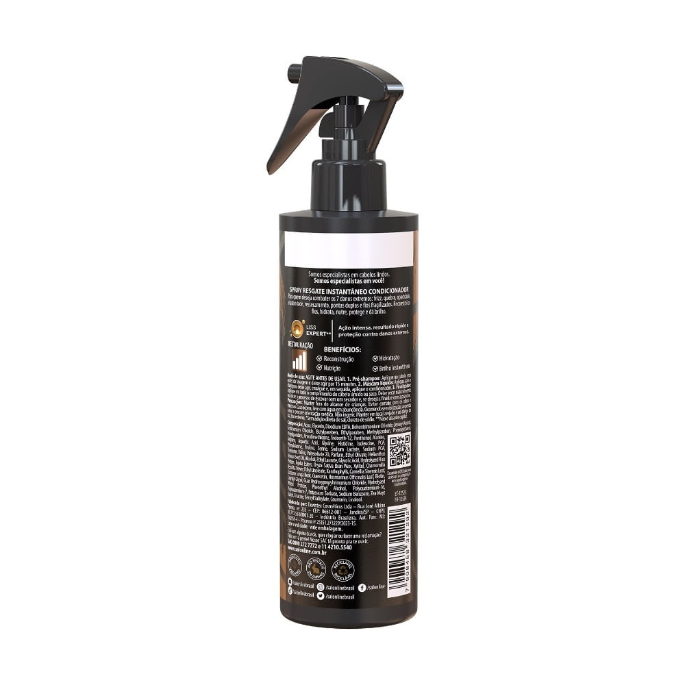 Spray Resgate Instantâneo Meu Liso Restauração Intensa 240ml — imagem 2 | Drogaria Taveira