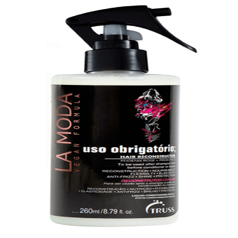 Spray Truss Reconstrutor Capilar Uso Obrigatorio La Moda 260ml — Truss | Drogaria Taveira