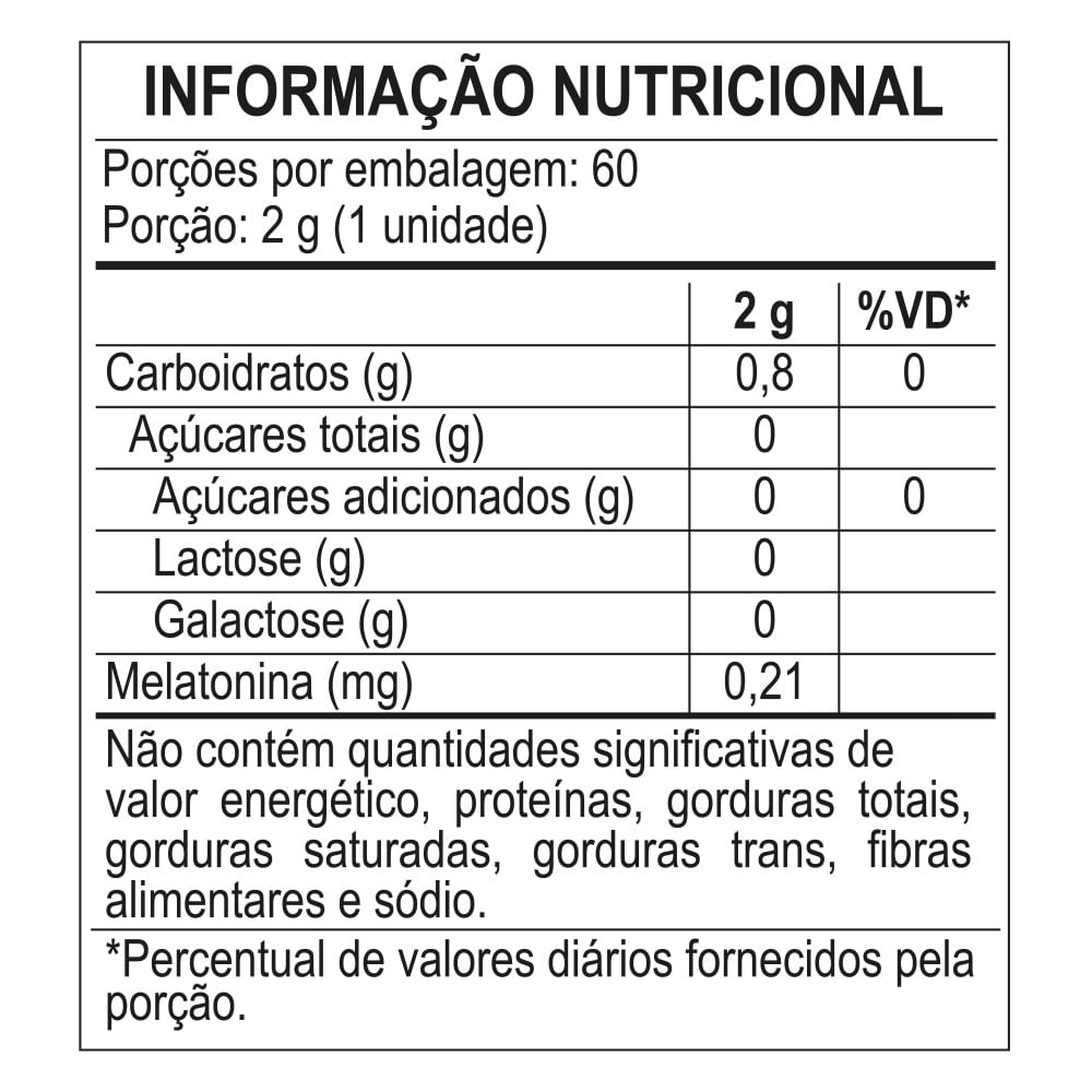 Suplemento Alimentar Dr.Good Fini Melatonina Sem Açucar 60un — imagem 3 | Drogaria Taveira