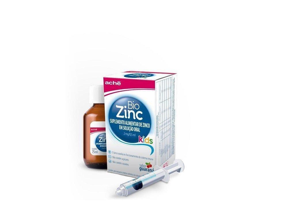 Suplemento Alimentar Infantil Biozinc Kids 2mg/0,5ml Sabor Guaraná Solução Oral 75ml — imagem 2 | Drogaria Taveira