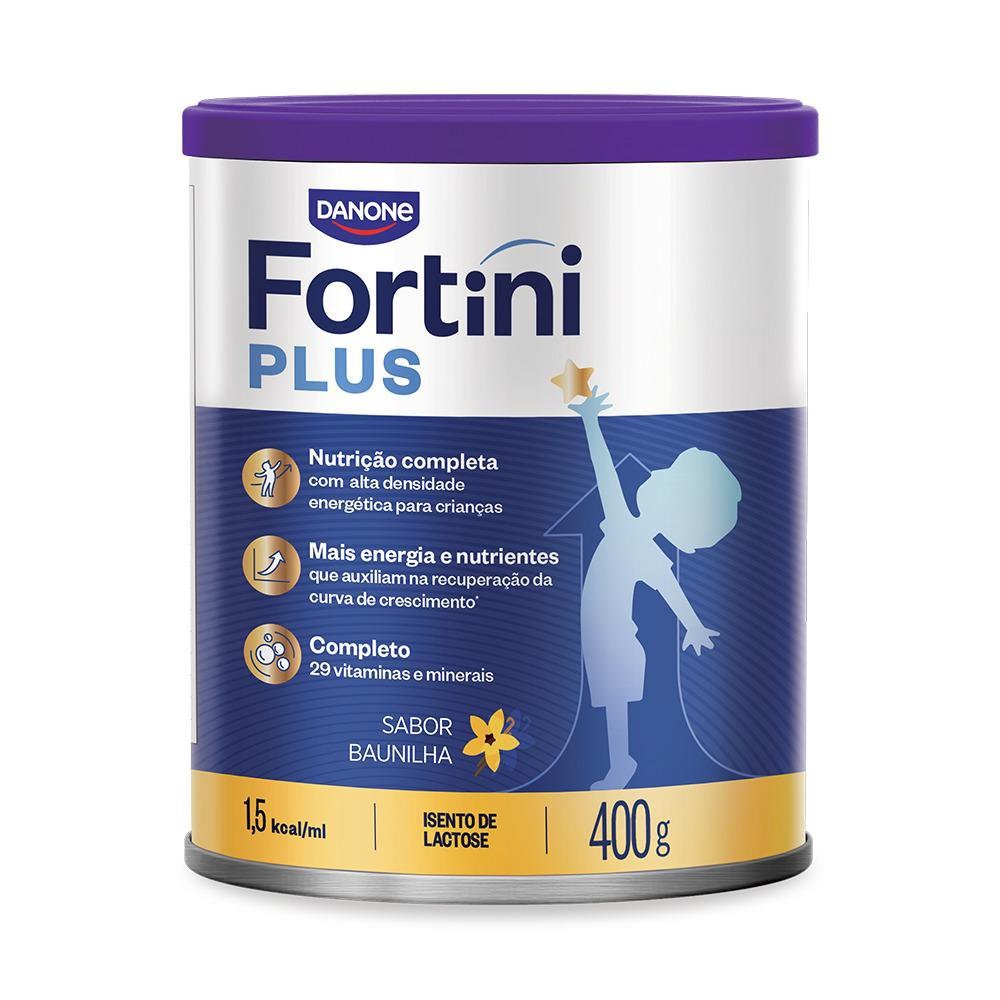 Suplemento Alimentar Infantil Fortini Plus Sabor Baunilha 400g — imagem 2 | Drogaria Taveira