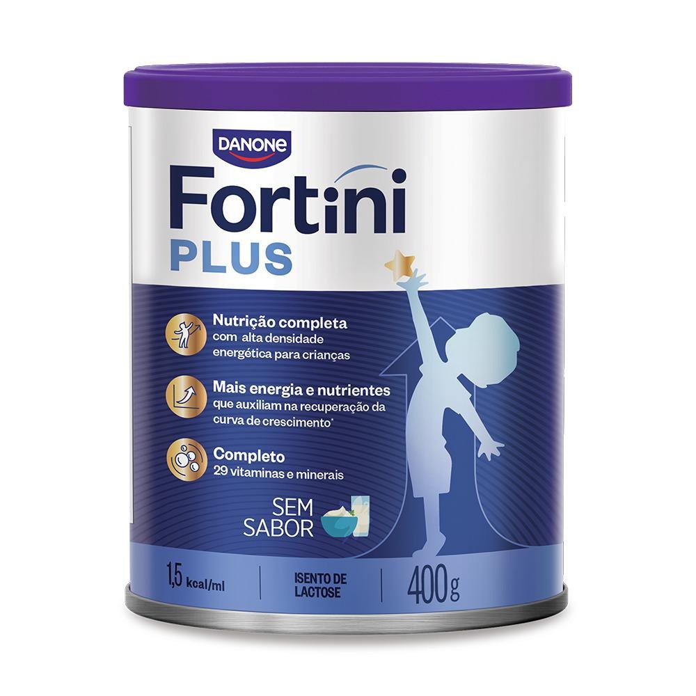 Suplemento Alimentar Infantil Fortini Plus Sabor Sem Sabor 400g — imagem 2 | Drogaria Taveira