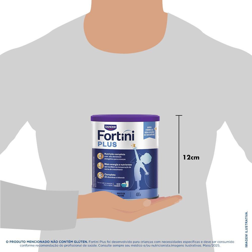 Suplemento Alimentar Infantil Fortini Plus Sabor Sem Sabor 400g — imagem 3 | Drogaria Taveira