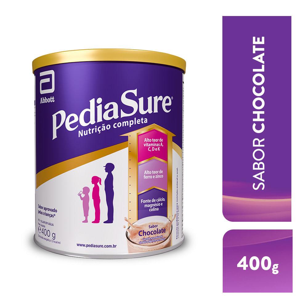 Suplemento Alimentar Infantil Pediasure Sabor Chocolate +4 Anos 400g — Pediasure | Drogaria Taveira