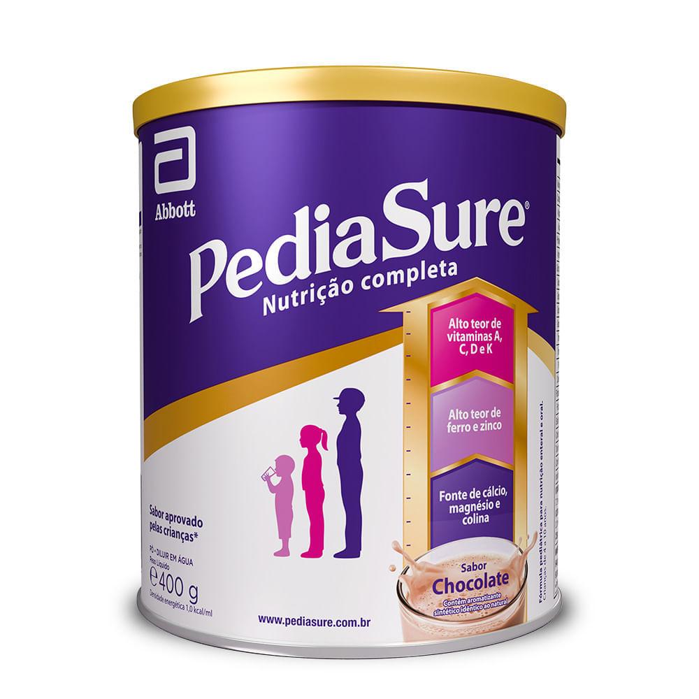 Suplemento Alimentar Infantil Pediasure Sabor Chocolate +4 Anos 400g — imagem 2 | Drogaria Taveira