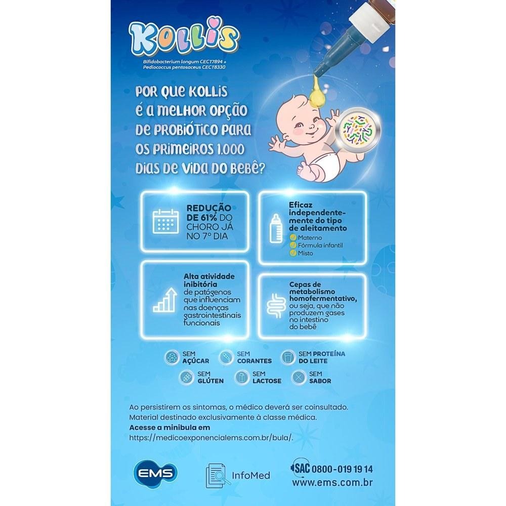 Suplemento Alimentar Pediátrico Kollis Gotas 8Ml — imagem 2 | Drogaria Taveira