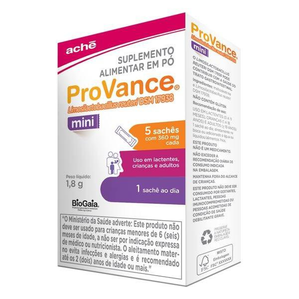 Suplemento Alimentar Provance Mini 360mg Pó para Solução Oral 5 Sachês — Provance | Drogaria Taveira