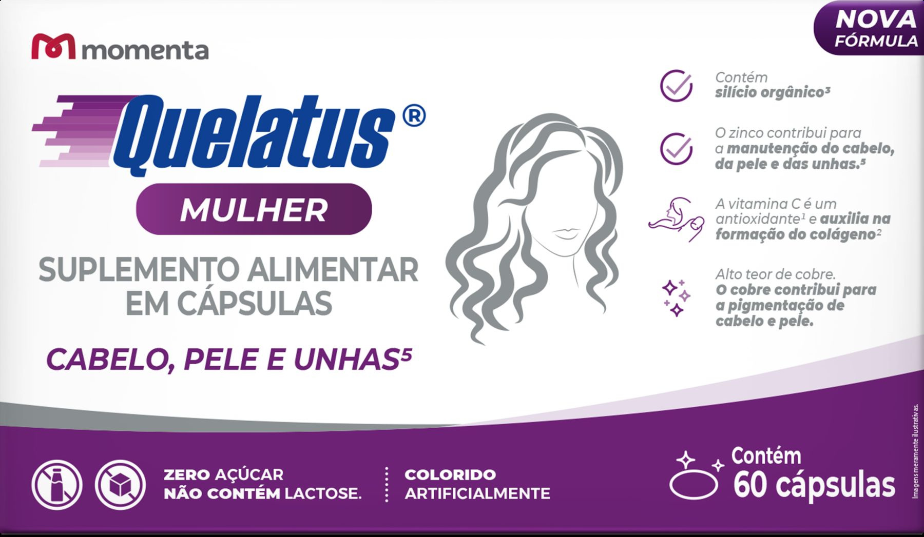 Suplemento Alimentar Quelatus Mulher 60 Cápsulas — Quelatus | Drogaria Taveira
