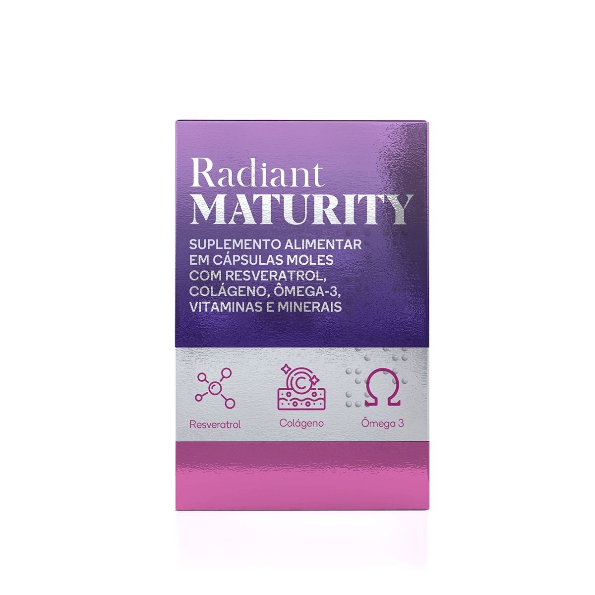Suplemento Alimentar Radiant Maturity 60 Cápsulas — Besins | Drogaria Taveira