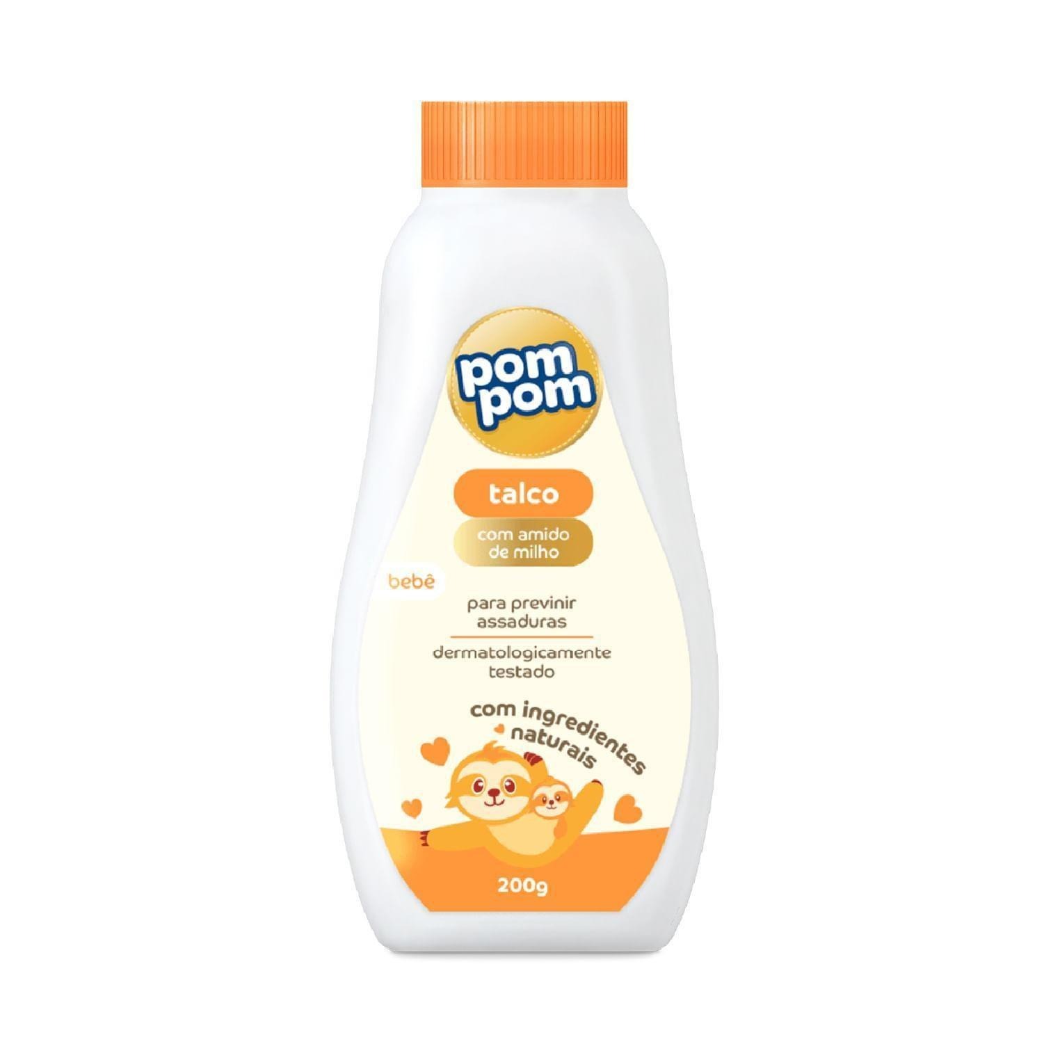 Talco Infantil Pom Pom 200g — Pompom | Drogaria Taveira