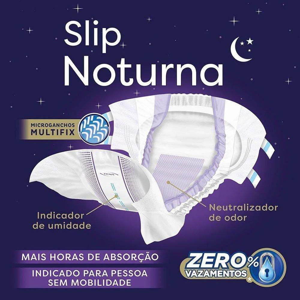 Tena Fralda Geriátrica Descartável Adulto Tena Slip Noturna G 70 A 90kg Leve 24 Pague 21 Unidades — imagem 4 | Drogaria Taveira