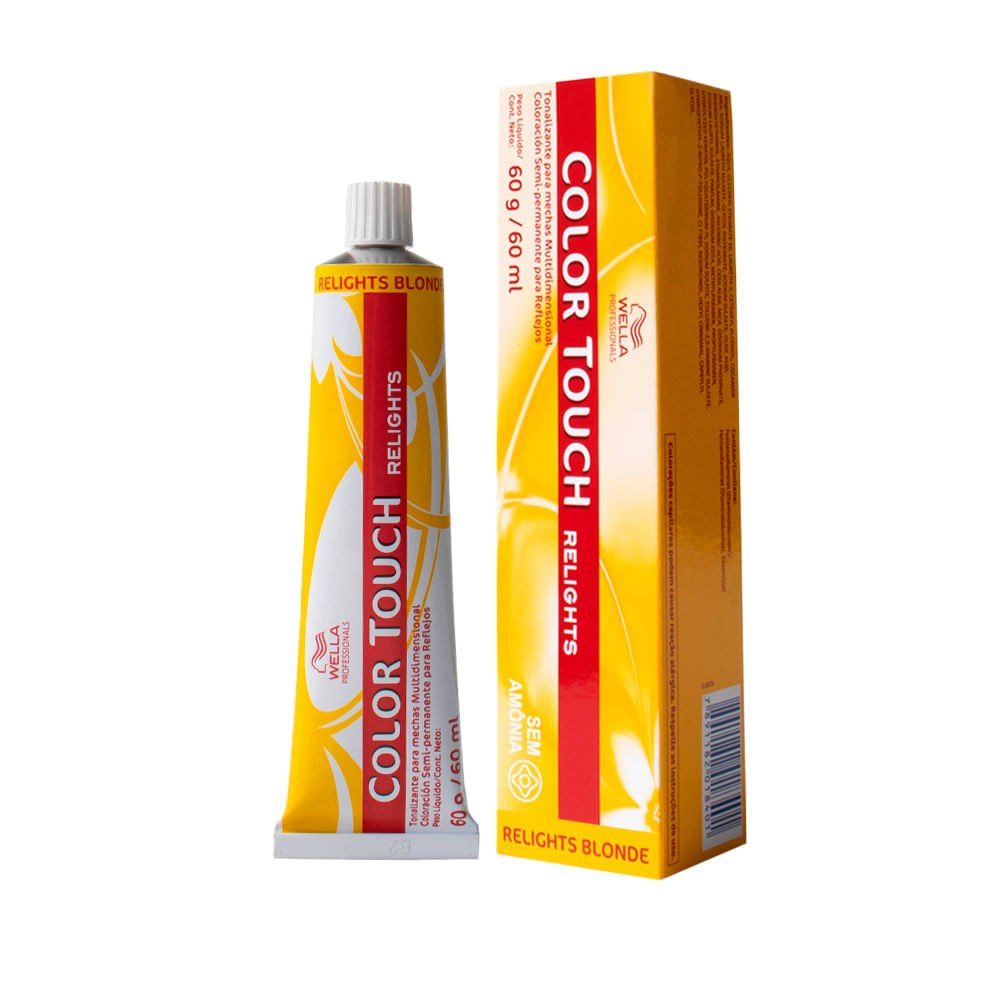 Tonalizante Wella Professionals Color Touch Relights /18 Cinza Perolado 60 g — imagem 2 | Drogaria Taveira