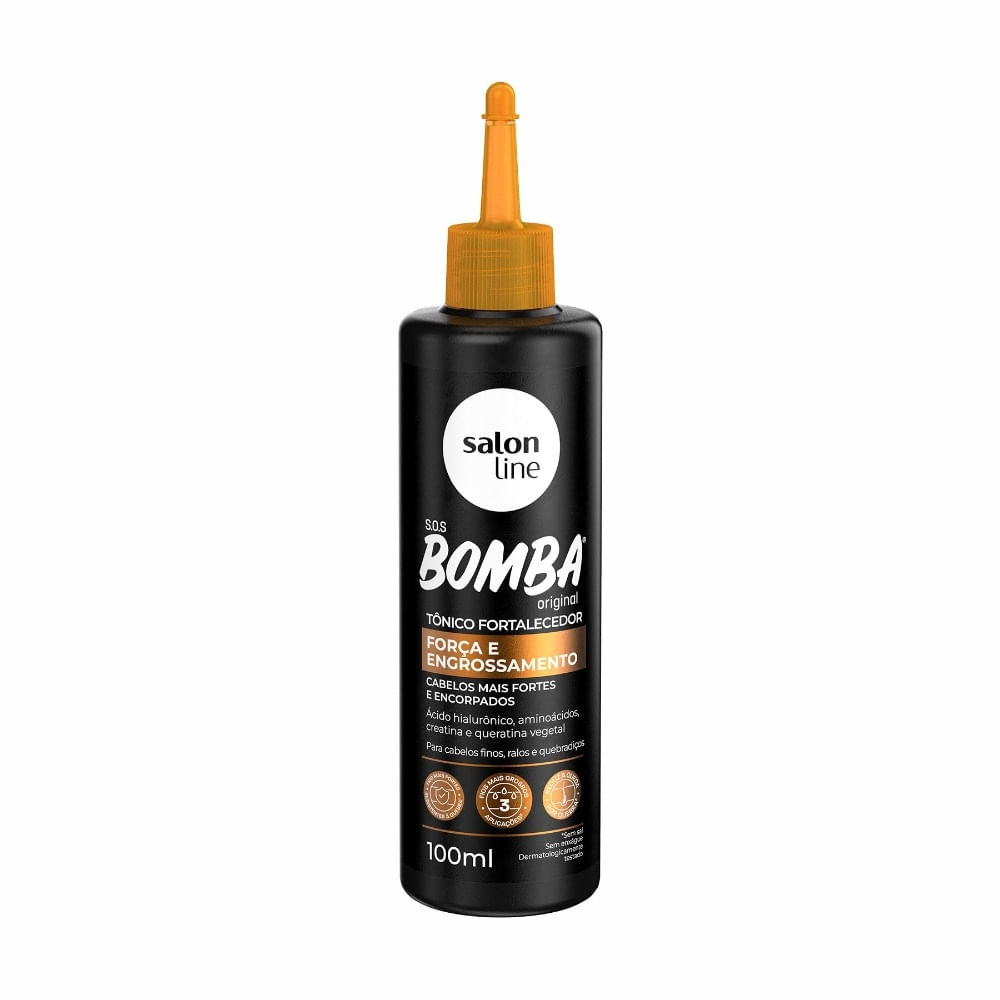 Tônico SOS Bomba Força e Engrossamento 100ml — imagem 2 | Drogaria Taveira
