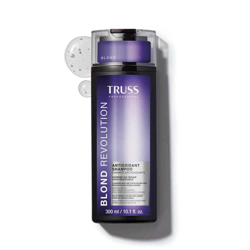 Truss Blond Revolution Antioxidant - Shampoo 300ml — imagem 2 | Drogaria Taveira