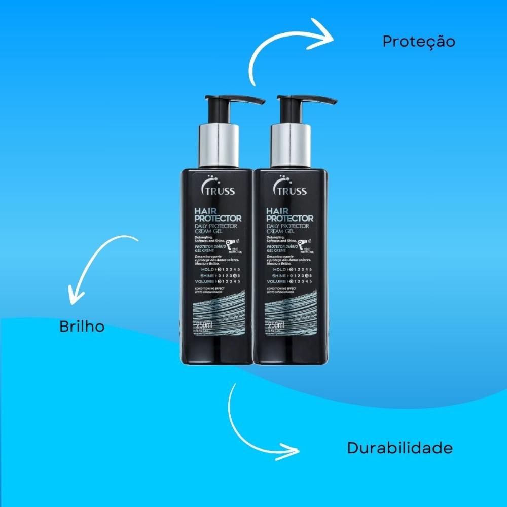 Truss Daily Hair Protector - Kit 2 Leave-in 250ml — imagem 4 | Drogaria Taveira