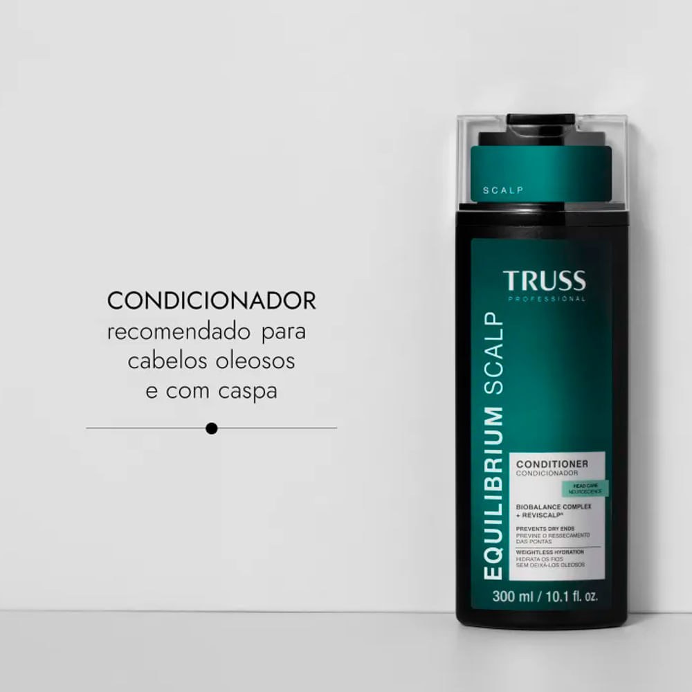 Truss - Equilibrium Scalp Rpk - Condicionador 300ml — imagem 3 | Drogaria Taveira