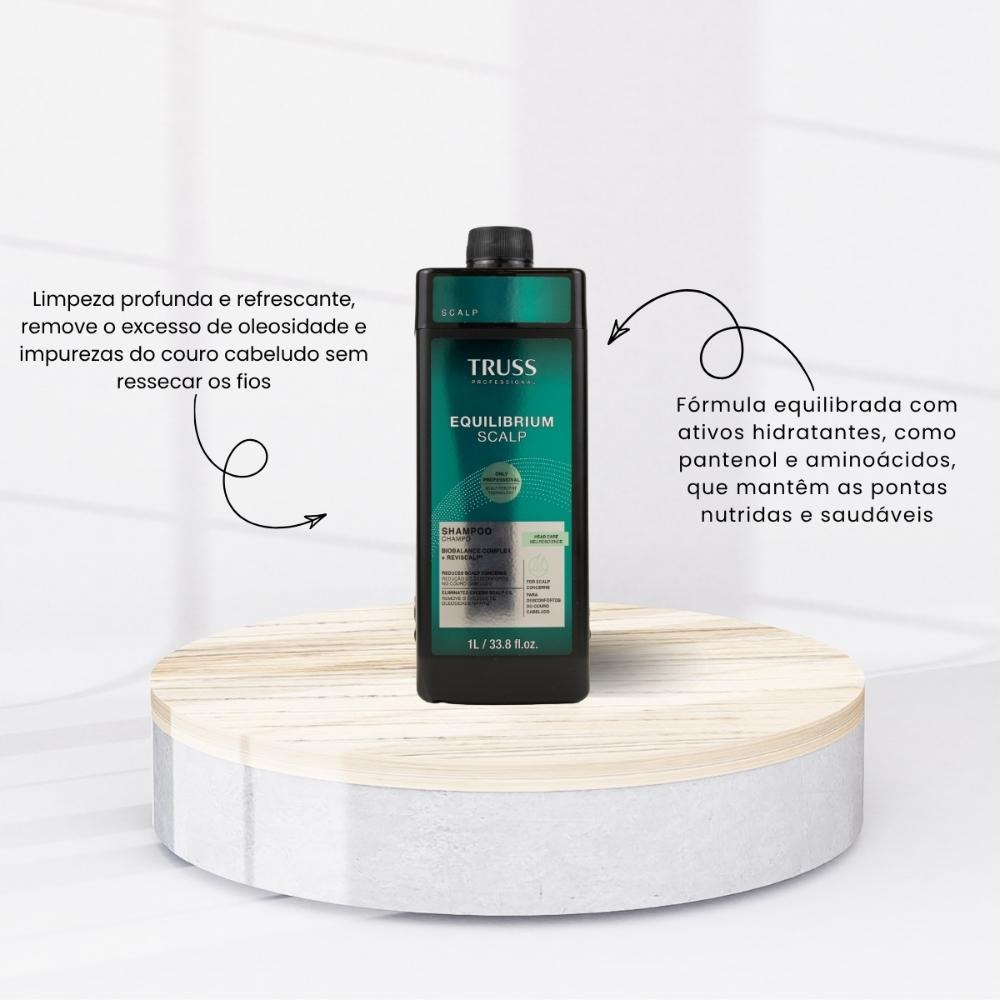 Truss Equilibrium Scalp Uso Diário Shampoo - 1L — imagem 2 | Drogaria Taveira