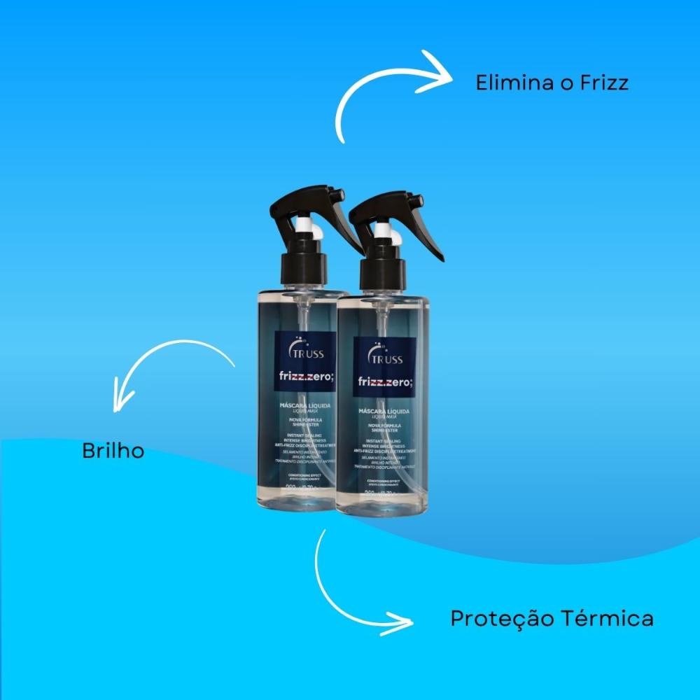 Truss Frizz Zero Kit - 2 Leave-ins 260ml — imagem 4 | Drogaria Taveira