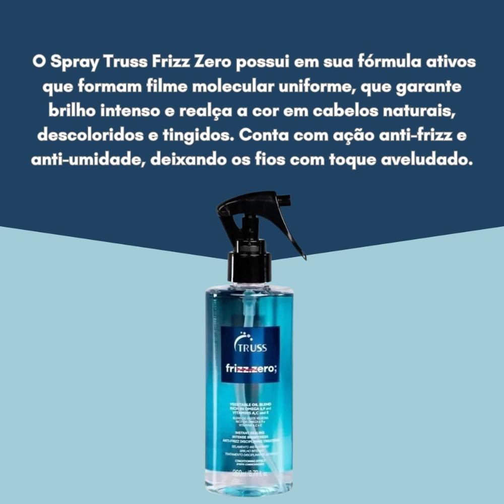 Truss Frizz Zero Leave-In 260ml — imagem 3 | Drogaria Taveira