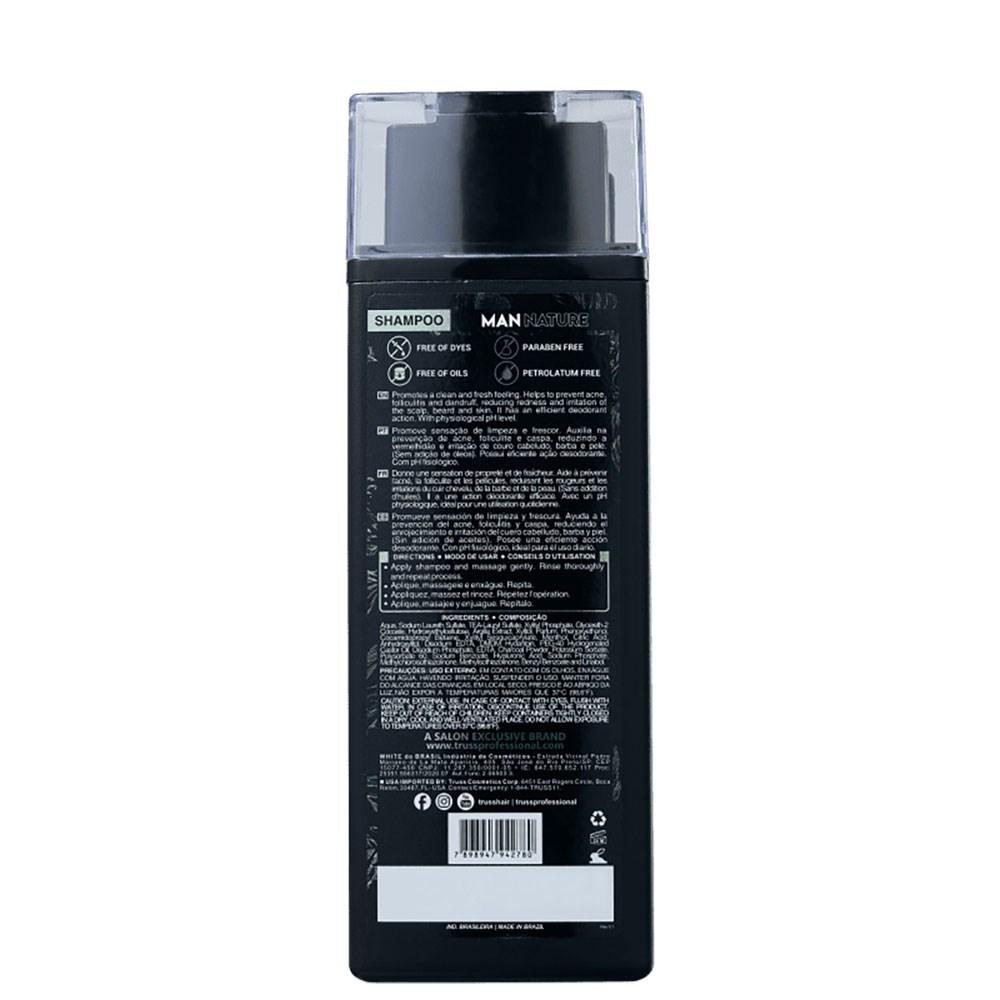 Truss Man Nature - Shampoo Masculino 300ml — imagem 3 | Drogaria Taveira
