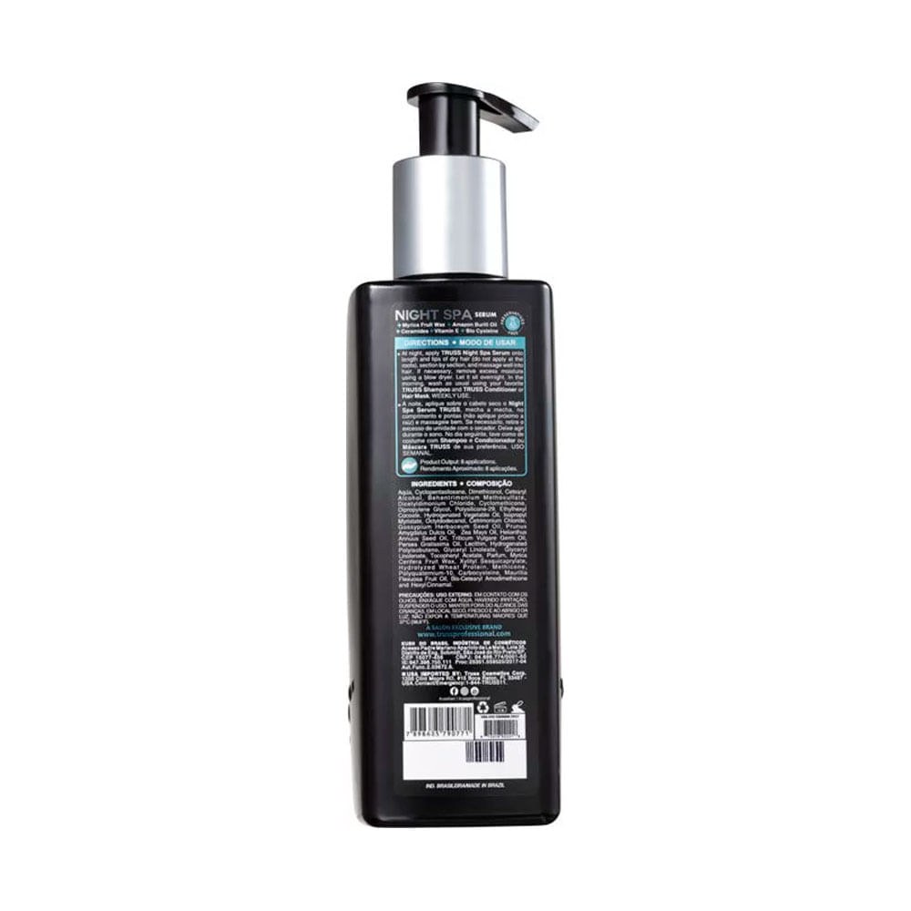 Truss Night Spa - Sérum de Tratamento Noturno 250ml — imagem 2 | Drogaria Taveira