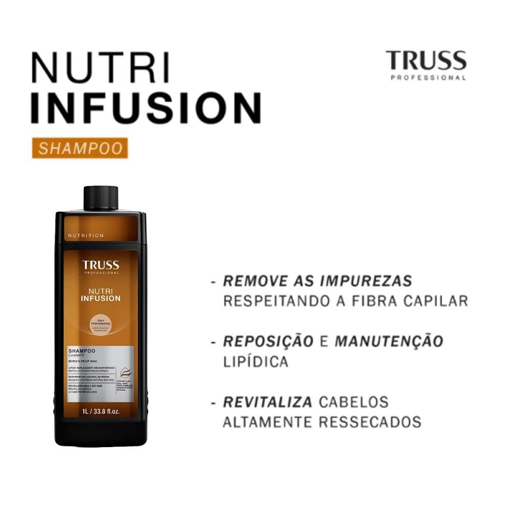 Truss Professional Nutrition Nutri Infusion Shampoo - 1L — imagem 2 | Drogaria Taveira