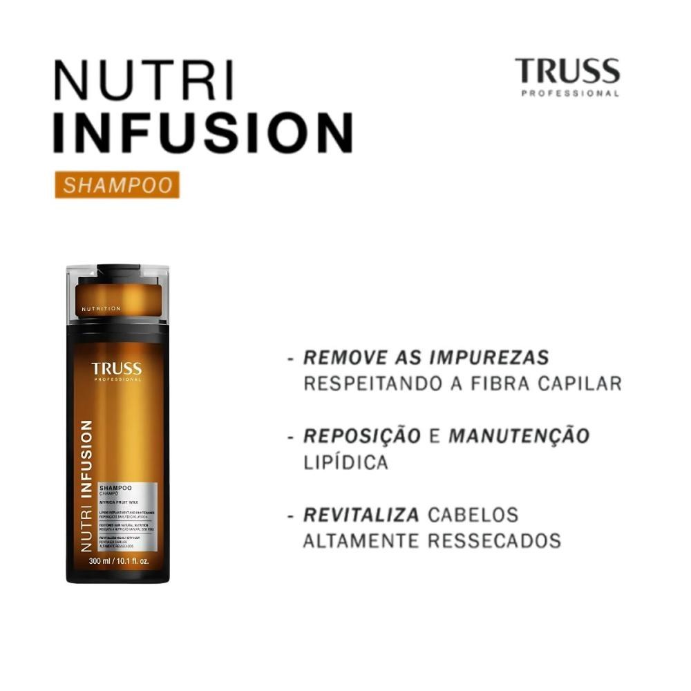 Truss Professional Nutrition Nutri Infusion - Shampoo 300ml — imagem 2 | Drogaria Taveira