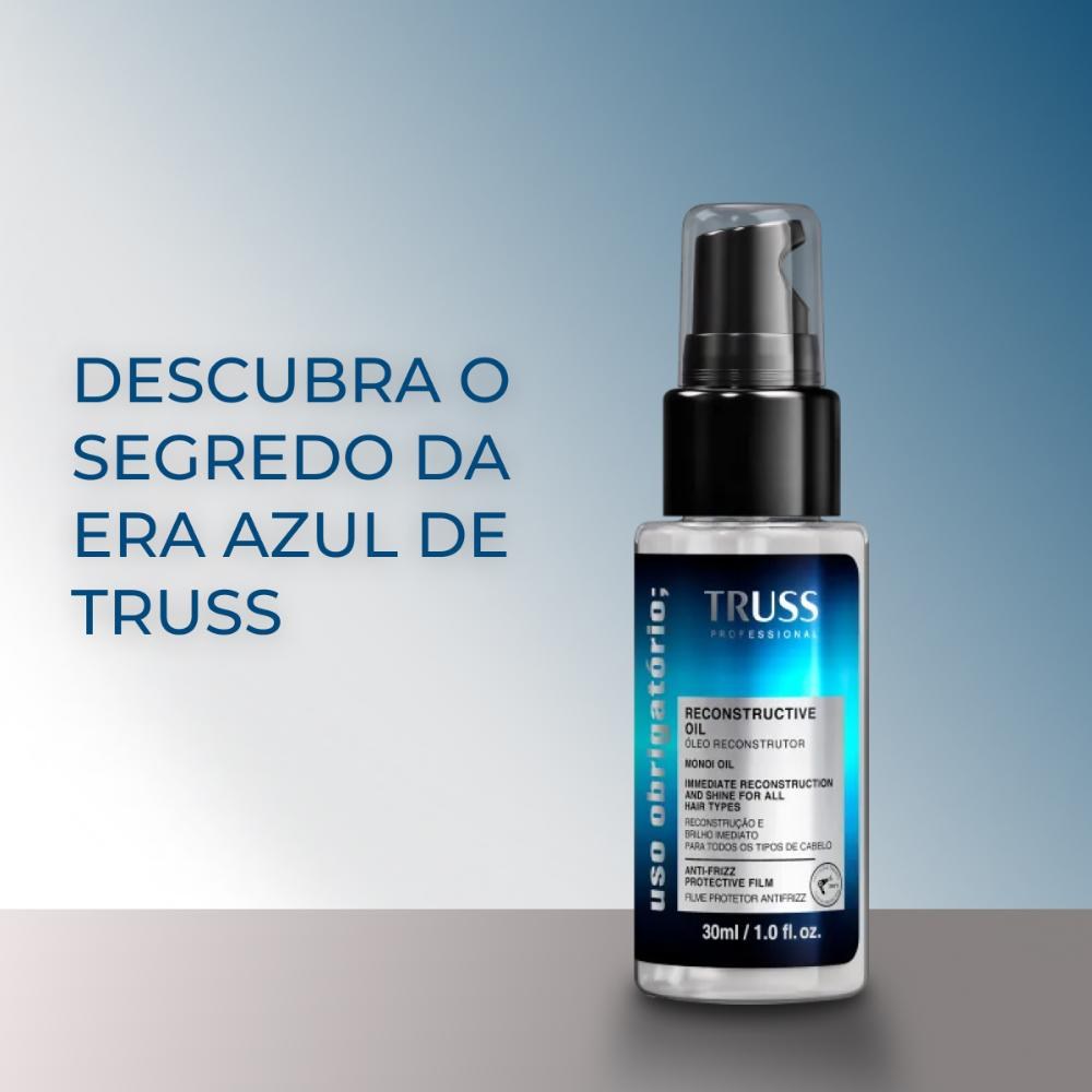 Truss Uso Obrigatório Óleo Capilar Reconstrutor 30ml — imagem 2 | Drogaria Taveira
