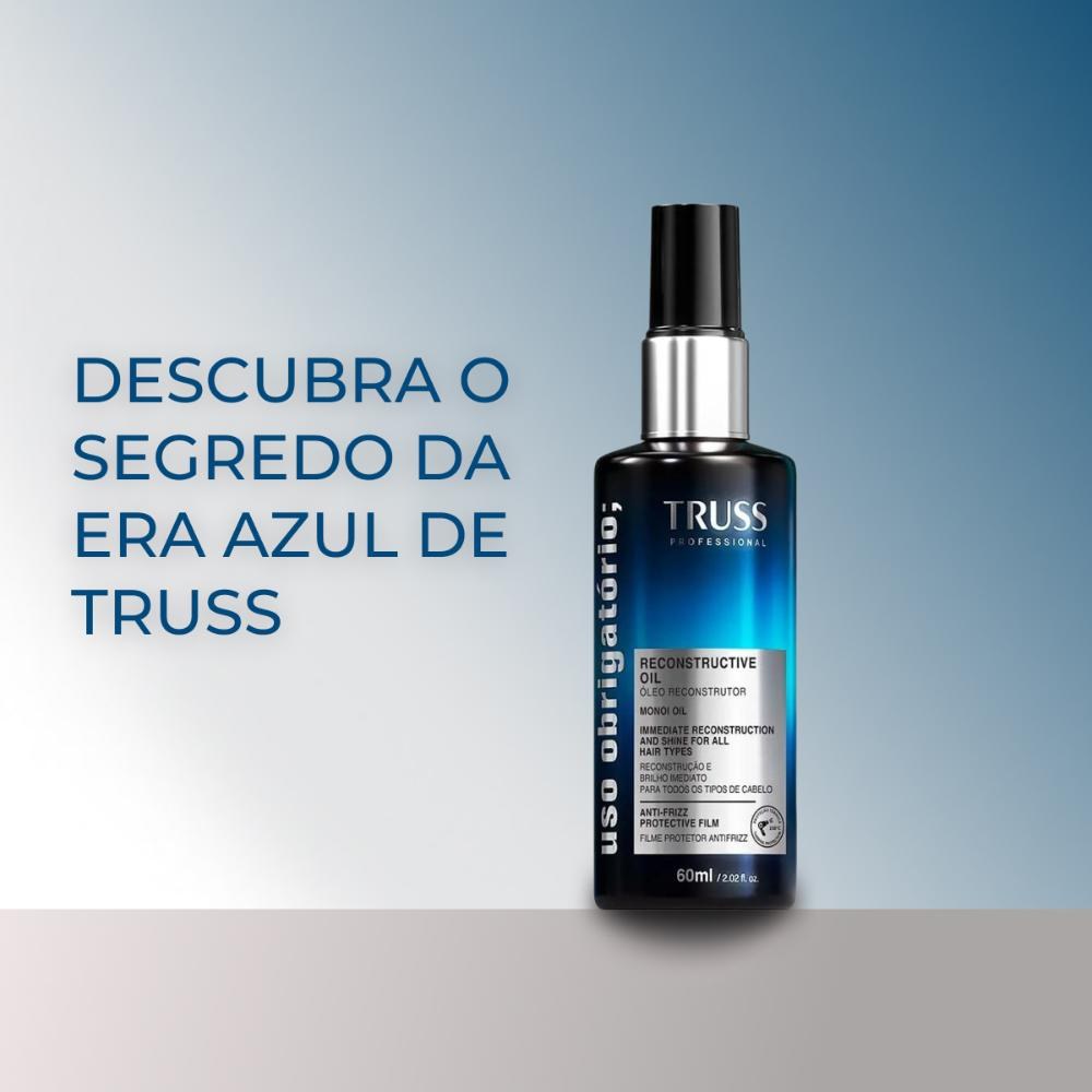 Truss Uso Obrigatório Óleo Capilar Reconstrutor 60ml — imagem 4 | Drogaria Taveira