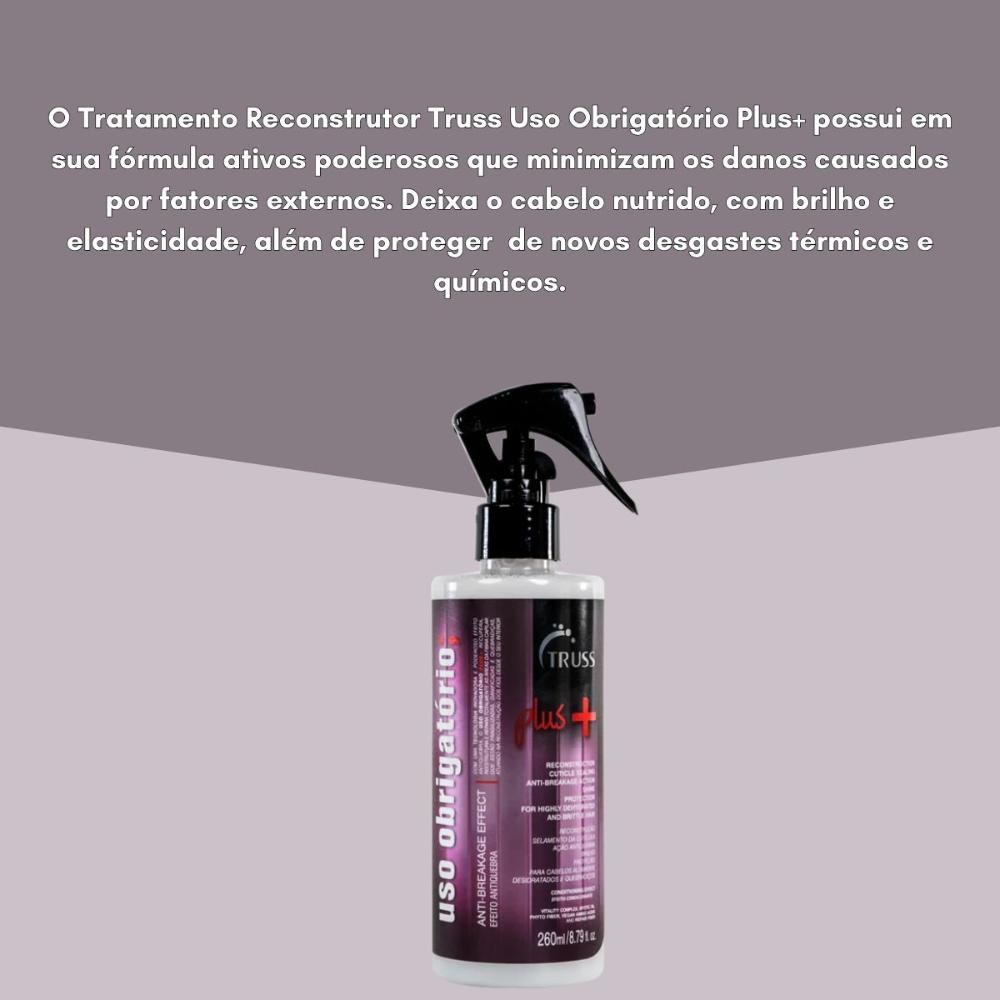Truss Uso Obrigatório Plus+ 260ml — imagem 3 | Drogaria Taveira