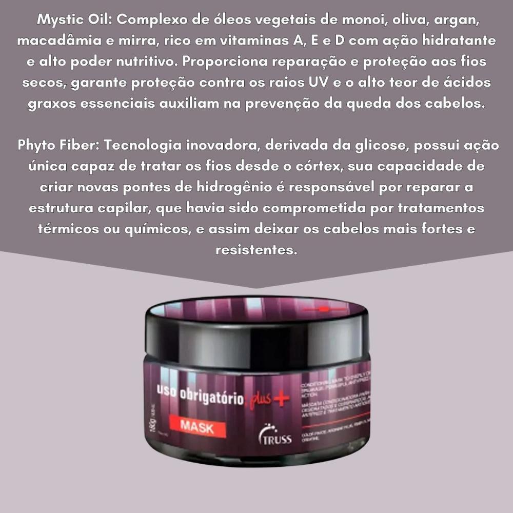 Truss Uso Obrigatório Plus+ Máscara - 180g — imagem 3 | Drogaria Taveira