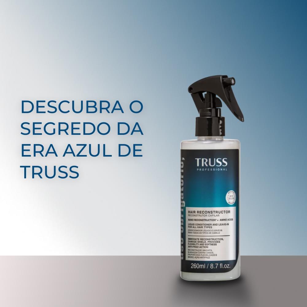 Truss Uso Obrigatório Tratamento Líquido Reconstrutor 260ml — imagem 4 | Drogaria Taveira