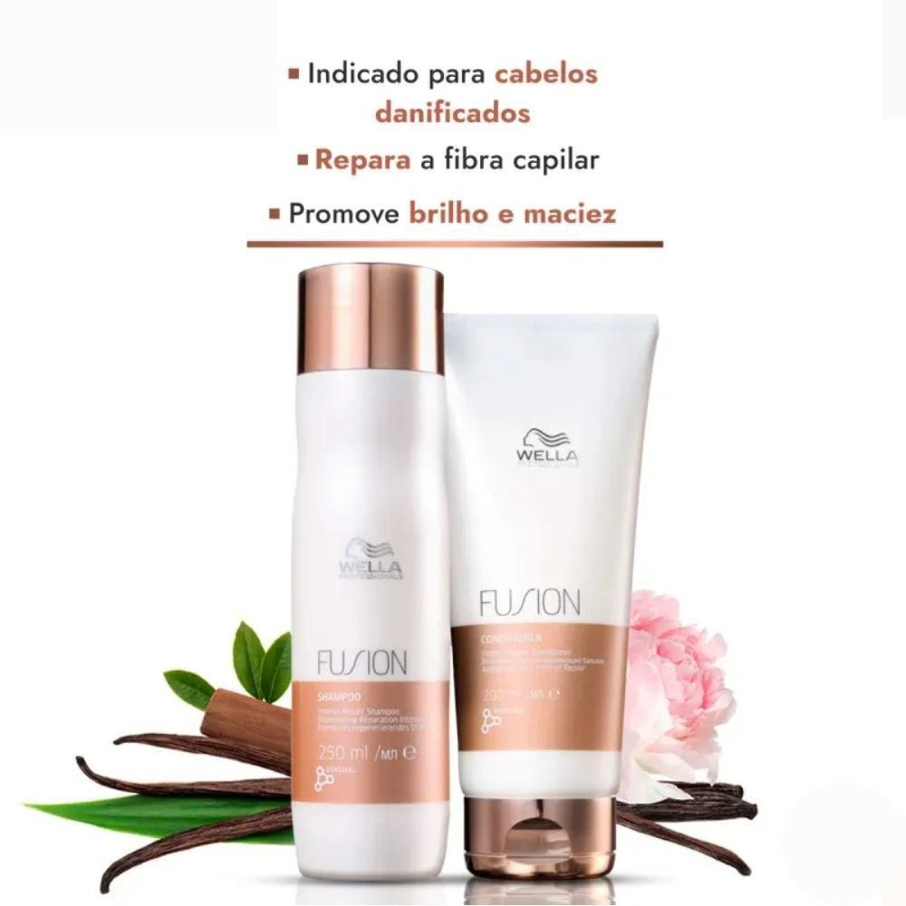 Wella Professionals Fusion - Shampoo 250ml + Condicionador 200ml — imagem 3 | Drogaria Taveira