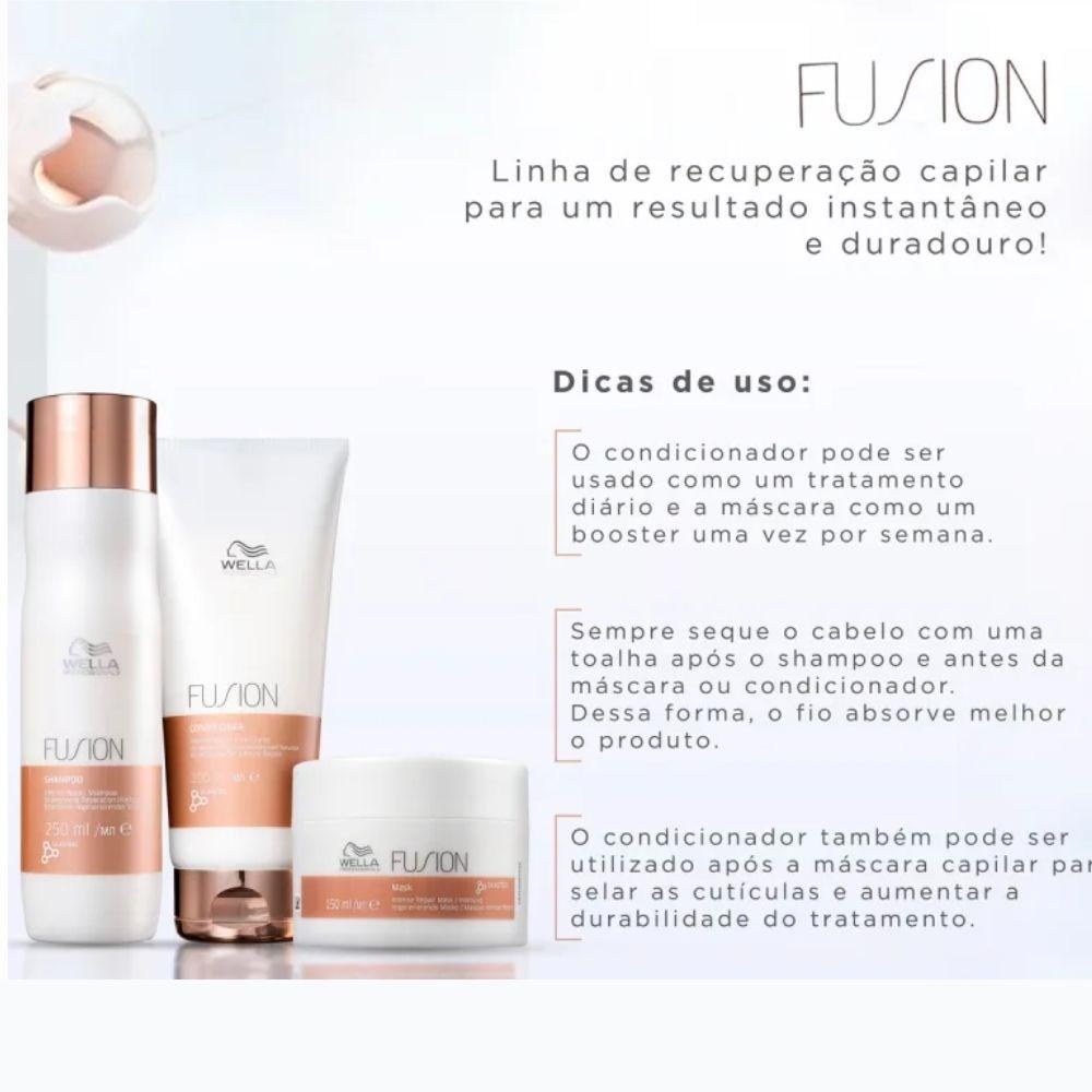 Wella Professionals Fusion - Shampoo 250ml + Condicionador 200ml — imagem 4 | Drogaria Taveira
