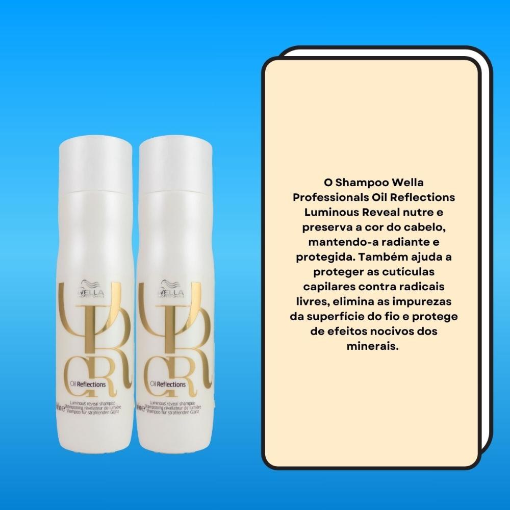 Wella Professionals Oil Reflections Kit 2 Shampoo 250ml — imagem 3 | Drogaria Taveira